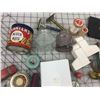 Image 5 : MISC LOT *1929 P.A. PIN, TINS, INK BOTTLES, NIBS *