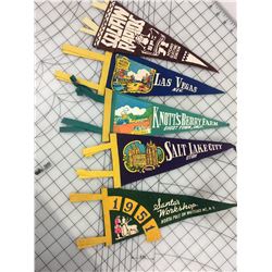 LOT OF ‘VINTAGE’ PENNANTS