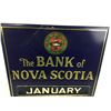 Image 2 : ADVERTISING PERPETUAL CALENDAR (BANK OF NOVA SCOTIA) *TIN COMPLETE *