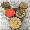 Image 3 : LOT OF 6 ‘VINTAGE’ TOBACCO TINS * DOMINION, BLACK CAT, OGDENS *