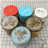 Image 2 : LOT OF 6 ‘VINTAGE’ TOBACCO TINS * PLAYERS, VOGUE, PICOBAC *