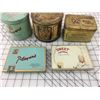 Image 1 : LOT OF ‘VINTAGE’ TOBACCO TINS * PLAYERS, SENATOR, BRIER *