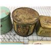 Image 6 : LOT OF ‘VINTAGE’ TOBACCO TINS * PLAYERS, SENATOR, BRIER *