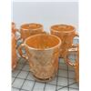 Image 3 : LOT OF COFFEE MUGS ‘FIRE-KING - ANCHOR HOCKING’ *PEACH LUSTER KIMBERLY*