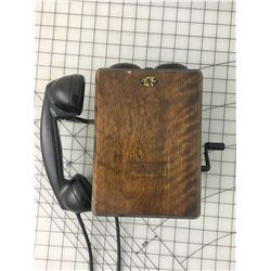 ANTIQUE’ NORTHERN ELECTRIC CRANK WALL PHONE