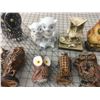 Image 3 : LOT OF OWL FIGURINES