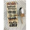 Image 1 : ANTIQUE’ STEREOSCOPE & CARD LOT