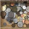 Image 2 : VINTAGE CIGAR BOX (W/VARIOUS COINS)