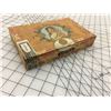 Image 6 : VINTAGE CIGAR BOX (W/VARIOUS COINS)