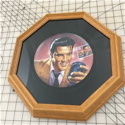 ELVIS FRAMED PLATE