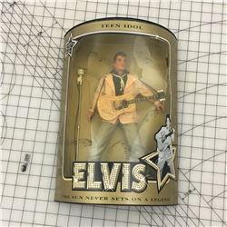 ELVIS FIGURINE IN BOX (PACKAGE HAS DAMAGE)