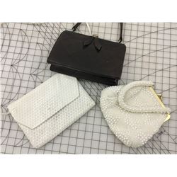 LOT OF 3 VINTAGE PURSES