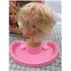 Image 2 : VINTAGE BARBIE QUICK CURL BEAUTY CENTER (HEAD AND BOX ONLY)