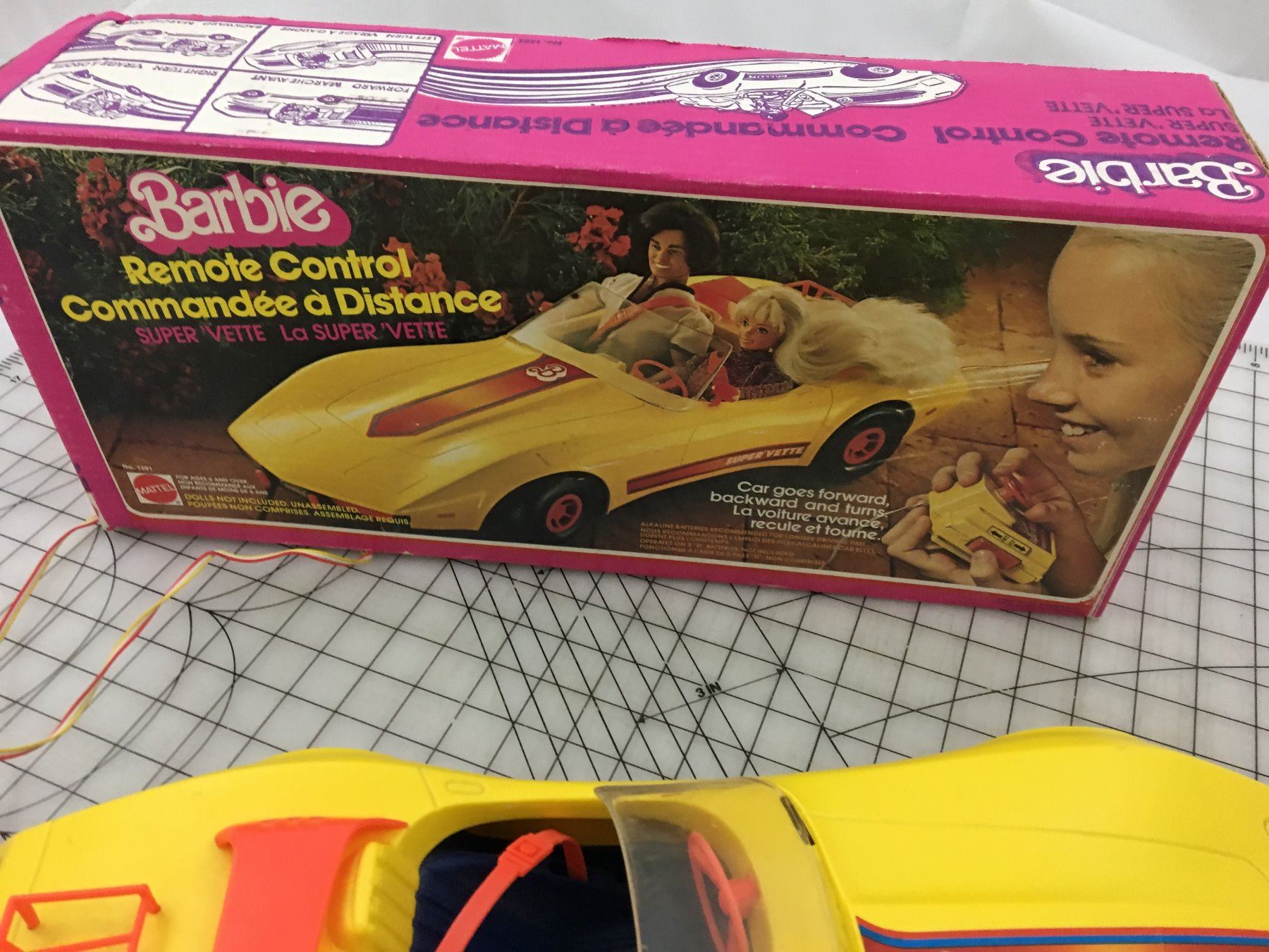 barbie remote control super vette
