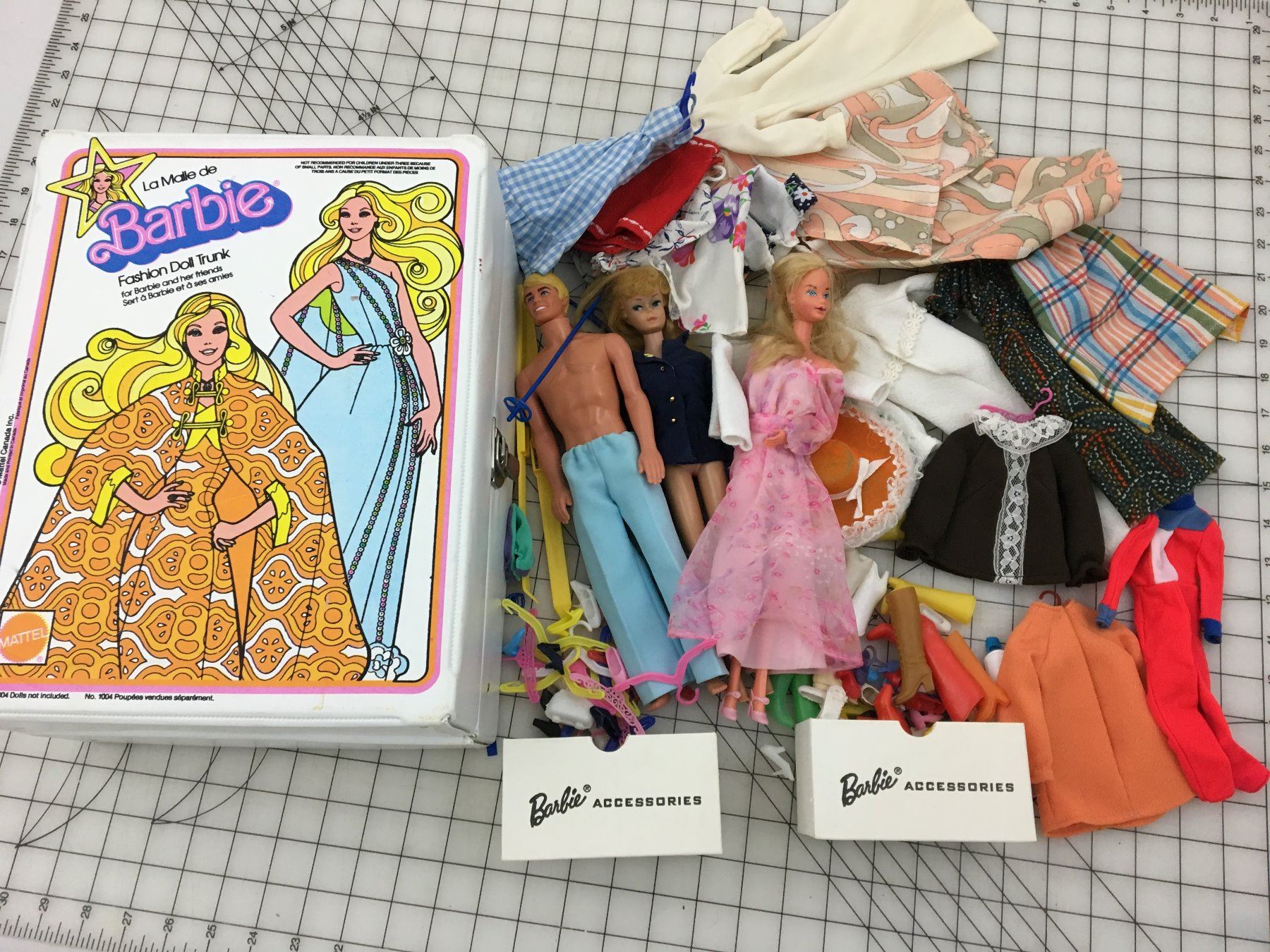 barbie fashion doll trunk