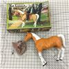 Image 1 : VINTAGE SEARS BIG BEAUTY TOY HORSE WITH BOX