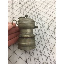1918 PATENT DEWAR MANUFACTURING MINERS LANTERN