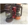 Image 4 : LOT OF BARN LANTERNS (ROUGHER CONDITION)