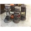 Image 5 : LOT OF BARN LANTERNS (ROUGHER CONDITION)