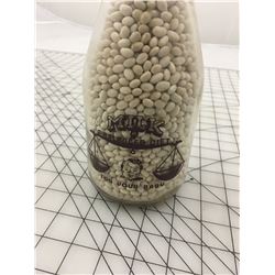 SASKATCHEWAN CO-OPERATIVE CREAMERY ONE QUART ADVERTISING MILK BOTTLE