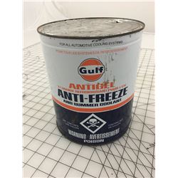 GULF ANTIFREEZE ONE GALLON CAN