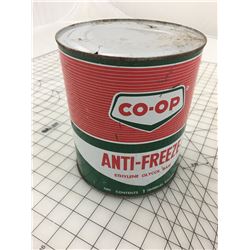 CO-OP ONE GALLON ANTIFREEZE CAN
