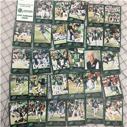 FULL SET 1997 SASKATCHEWAN ROUGHRIDERS PRICE WATCHERS COLLECTOR CARDS