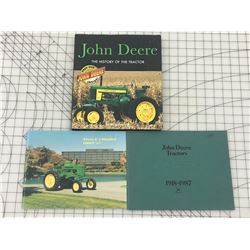 LOT OF JOHN DEERE BOOKS