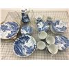 Image 1 : LARGE LOT OF RIDGWAY IRONSTONE CHINA “MEADOWSWEET” ( SOME CHIPS)