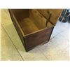 Image 4 : HOMEMADE WOODEN CHEST 34 1/2” X 18” X 17”
