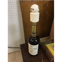 CANADIAN CLUB WHISTY TEXAS MICKEY BOTTLE (VINTAGE) *EMPTY*