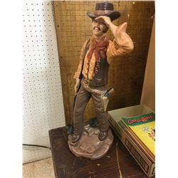24” WESTERN FIGURINE