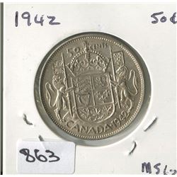1942 CNDN 50 CENT PC