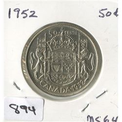 1952 CNDN 50 CENT PC
