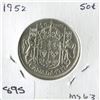 Image 1 : 1952 CNDN 50 CENT PC