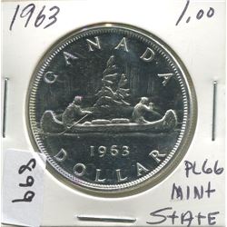 ONE DOLLAR COIN (1963)