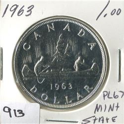 1963 CNDN DOLLAR (CAMEO)