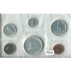 1967 CNDN PROOF (6 PC, PENNY TO DOLLAR)