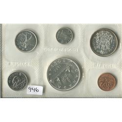 1965 CNDN PROOF (6 PC, PENNY TO DOLLAR)