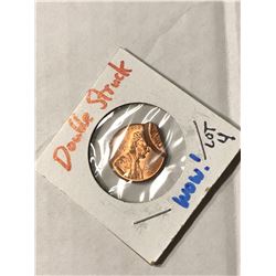 EXTREMELY RARE Error Doube Struck 1996 Lincoln Penny MS High Grade
