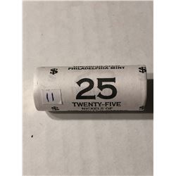 2006 P Special Mint Roll 25 BISON Nickels in Original Mint Wrap