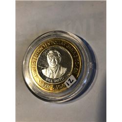 Silver Strike $10 Casino Coin .999 Fine Silver Limited Edition SAMS TOWN *BILL BOYD* Las Vegas NV