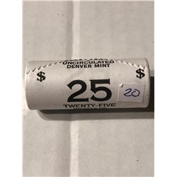2006 D Special Mint Roll 25 Monticello Nickels in Original Mint Wrap