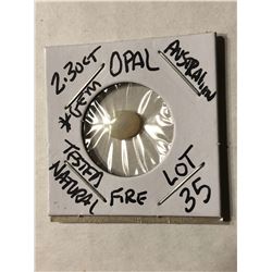 2.30 Carat Australian OPAL FIRE Tested Natural GEM