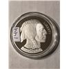 Image 2 : 999 Fine Silver 1oz 2001 BISON Proof Coin in Hard Display Capsule