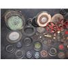 Image 2 : MINIATURE ANTIQUE CAR TRUCK & TRACTOR TIRE & WHEEL HORDE FOR MODELERS & TOY REPAIR