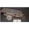 Image 1 : MINIATURE ANTIQUE PASSAGE TO MARSEILLE FLAT BED TRUCK TRAILER