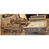 Image 4 : MINIATURE ANTIQUE TRAINS ALL WOOD OLDEST KNOWN TO EXIST!