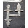 Image 1 : ZZ-CLEARANCE MINIATURE ANTIQUE METAL HEAD MASTERS 2