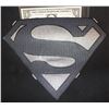 Image 1 : SUPERGIRL SUPERMAN CHEST GLYPH GRAY AND BLACK VERSION